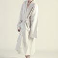 White Cotton Waffle Weave Spa Robe