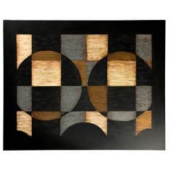 Wooden Wall  on Multicolor Wood Abstract Contemporary Wall Art   Overstock Com