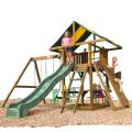 Play Time Lincoln Series Swing Set with Rope Accessories