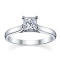 Platinum 1ct TDW Diamond Solitaire Engagement Ring (H-I, SI1-SI2)