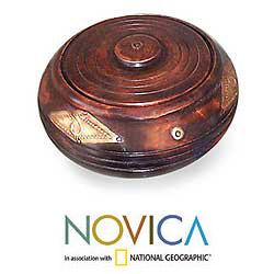 Sese Wood 'Love' Box (Ghana)
