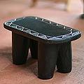 Wood 'African Sun' Throne (Ghana)