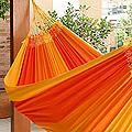 Handcrafted Cotton 'Brazilian Summer' Hammock (Brazil)