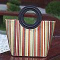 Cotton 'Samba Chic' Medium Tote Bag (Brazil)