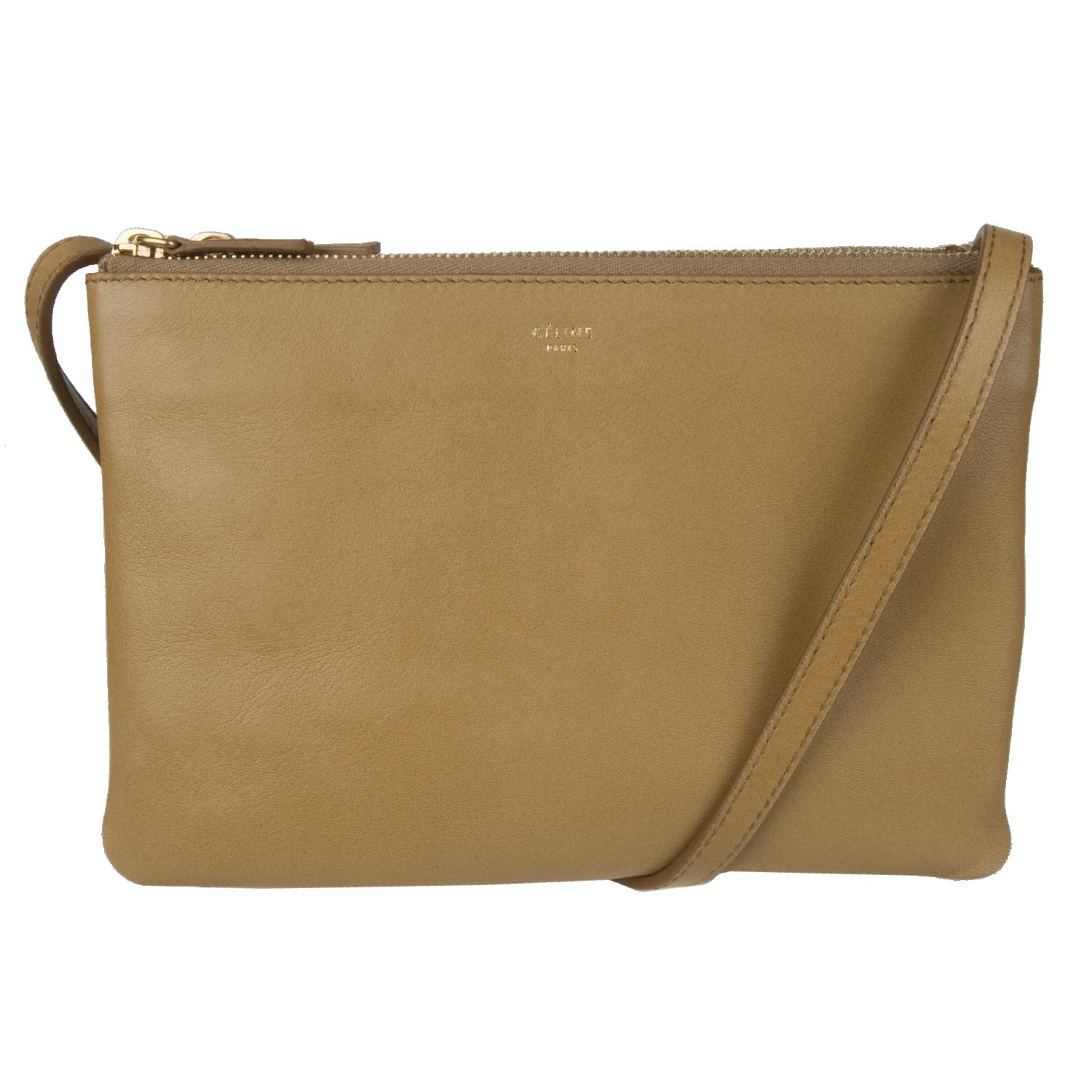 celine trio bag buy - celine camel leather handbag luggage