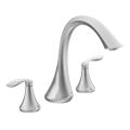 Moen Chrome Double-handle High Arc Roman Tub Faucet