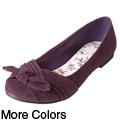 Adi Designs Women's 'Concrete-4' Faux Suede Flats
