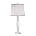 Drops of Dew 1-light Clear Glass Table Lamp