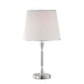 Investment Vortex Contemporary Nickel Table Lamp