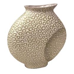 Mystique Pearl Aluminum Metal Vase