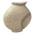 Mystique Pearl Aluminum Metal Vase