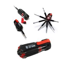 8-in-1 Portable Torch Screwdriver and LED Light
