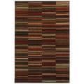 Color Stacks Multi-colored Rug (8' x 11')