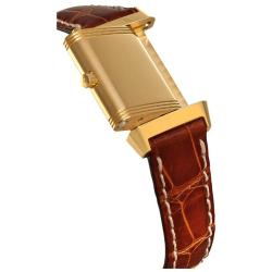 Jaeger-LeCoultre Women's 'Reverso Quartz' Yellow Gold Watch
