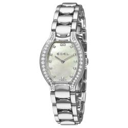 Ebel Women's 'Beluga Tonneau' Mother of Pearl Dial Diamond Watch