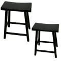 Warehouse of Tiffany Black Bar Stools (Set of 2)