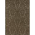 Hand-knotted Wheeler Wool Rug (5'6 x 8'6)