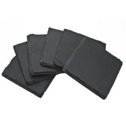 Thirstystone Natural Slate Drink Coasters (Set of 6)