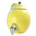 American Atelier 170-ounce Ceramic Lemon Beverage Dispenser