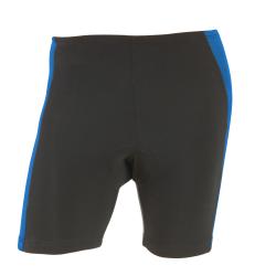 Cycle Force Men's M-Wave Black/ Blue Bicycle Shorts-Image