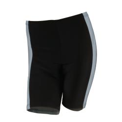 Cycle Force Women's M-Wave Black/ Grey Bicycle Shorts-Image