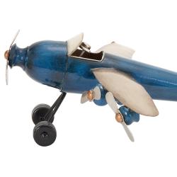 Antique Replica 14-inch Die-cast Metal Plane