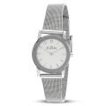 Skagen Women's Stainless Steel Mesh Band Mirrored Bezel Watch