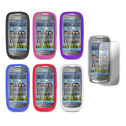 Premium Nokia Astound/ Nokia C7-00 Silicone Case and Screen Protector