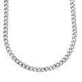 Stainless Steel 24-inch Curb Link Necklace