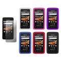 Premium Samsung Galaxy Prevail Silicone Case with Screen Protector