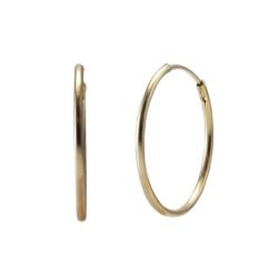 10k Yellow Gold Hoop Earrings