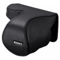 Sony LCS-EML2AB Suede Case for Alpha NEX-3