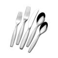 Sasaki Axis Atlantic 45-piece Stainless Steel Flatware Set