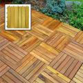 Acacia Hardwood Deck Tile (Pack of 5)