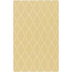 Hand-woven Garfield Wool Rug (5' x 8')