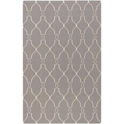 Hand-woven Arthur Wool Rug (5' x 8')