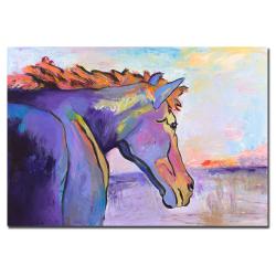 Pat Saunders-White 'Frosty Morning' Canvas Art