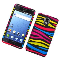 Samsung Infuse 4G Rainbow Zebra Protector Case