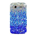 HTC Sensation 4G Blue Waterfall Rhinestone Case