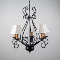 Free supportive guide on Wrought iron supplies Wrought Iron 5-light Chandelier