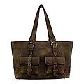 Handcrafted Leather 'Honey Sierra' Large Handbag (Mexico)