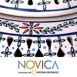 Handcrafted Ceramic 'Sweetest One' Jar (Mexico)