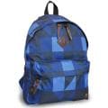 J World 'Kelley' Navy Block 16-inch Mini Day Backpack