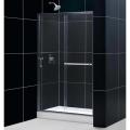 DreamLine Infinity Plus Shower Door/ Trio 36x48 Shower Base/ Backwall