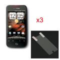 Premium HTC Incredible Clear Screen Protector (Pack of 3)