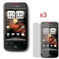 Premium HTC Incredible Anti-fingerprint Screen Protector (Pack of 3)