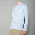 Calvin Klein Men's Zippered Long-sleeve Golf Polo
