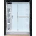Infinity Plus Shower Door/Amazon Shower Base and Backwall Tub to Shower Kit