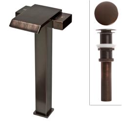 Geyser ORB Bathroom Vessel Faucet and Pop-up Drain