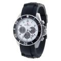 Republic Men's Sport Silicone Band Chronograph Watch